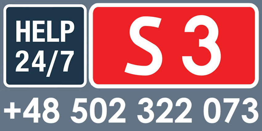 Całodobowa pomoc drogowa na S3